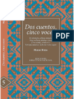 Manuel Rojas Dos Cuentos Cinco Voces