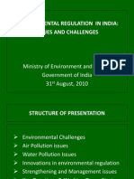 Environmental Regulation in India: Issues and Challenges