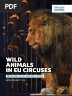 Wild Animals in Eu Circuses: Problems, Risks and Solutions