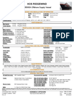 Hos Ridgewind: 265WSA Offshore Supply Vessel