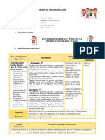 VIERNES 17 - A - SESIÓN Escribimos Lo Vivido en La Primera Semana de Clases