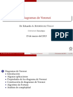 Diagramas de Voronoi: Dr. Eduardo A. R T