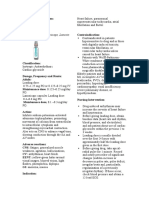 Digitek, Digoxin, Lanoxicaps, Lanoxin: Adults