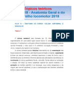 Tópicos Teóricos RCG 0118 2018 Aula Iii Coluna Vertebral