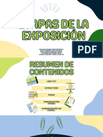 Etapas de La Exposición