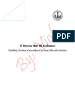 By: Vioh: IB Diploma Math HL Exploration