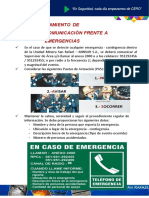 Procedimiento de Comunicación Frente A Emergencias