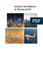 Etihad Airways Case Study On H.R