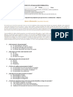 Test N°1 Evaluación Formativa