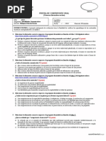 Prueba de Compresión Oral U1.