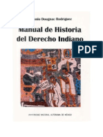 Manual de Historia Del Derecho Indiano - Antonio Dougnac Rodriguez