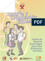 Sesiones de Tutoria Ed-Sexual