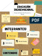 Educación Socioemocional: Áreas de Desarrollo Personal y Social