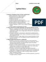 Aptitud Física-Especialidad Desarrollada