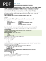 Quarter 3 - Week 9 - Day 1: Problem Solving Involving Sides and Angles of A Polygon