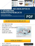 Síndrome Neuroleptico Y Síndrome Serotoninergico