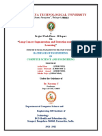 Visvesvaraya Technological University: Lung Cancer Segmentation and Detection Using Machine Learning