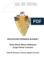 Sopa de Letras - 5° - Bloque 1 - (Por Jorge Farías)