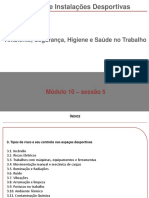 Gestão de Instalações Desportivas: Ambiente, Segurança, Higiene e Saúde No Trabalho