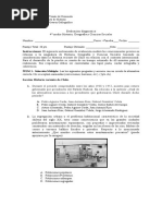 Evaluación Diagnostica 3° y 4° Medio