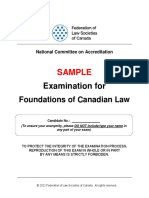 Foundations Sample Exam 1