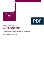 Arte Gótico: Guía Docente