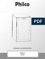 Manual de Instruções Adega PH24: Descarte Adequado de Produtos