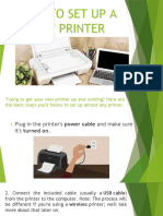 Howtosetupa New Printer