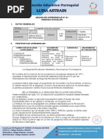 1ra Ficha de Aprendizaje 2023 4to Sec Ciencias Sociales