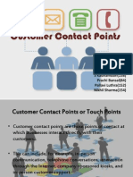 Customer Contact Points