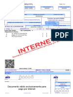 Documento Válido Exclusivamente para Pago Por Internet: Padrones Declarados