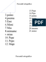 Pie 2.popi 3.pomo 4.poema 5.emi 6.mimí 7.mia 8.mímame Miau 10. Pepe 11. Pepo 12. Mapi