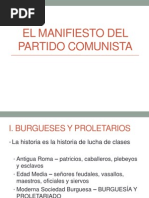 El Manifiesto Del Partido Comunista