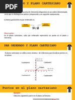 Par Ordenado Y Plano Cartesiano: Observación