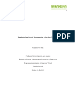 Actividad Evaluativa Eje 2 Derecho Laboral