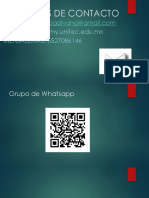 Medios de Contacto: Correos: Jose - Galvang@my - Unitec.edu - MX MENSAJERÍAS: 5527086146