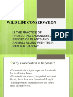 Wild Life Conservation