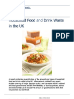 Household Food and Drink Waste in The UK - June 2009