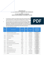 MKIII and NO96 Procedure For General Approval of Materials and Component