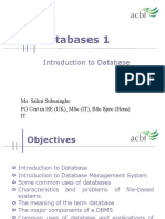 Lecture 04 - DB Overview