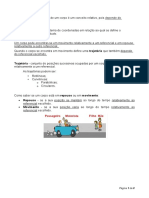 Referencial - Corpo Ou Sistema de Coordenadas em Relação Ao Qual Se Define o