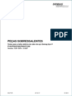 Peças Sobressalentes: Troles para A Talha Elétrica de Cabo de Aço Demag Tipo P P100/P200/P400/P600/P1200