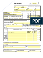 Fillable PDF Employment Application