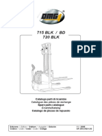 715 BLK / BD 720 BLK: Catalogo Parti Di Ricambio Spare Parts Catalogue Catalogo de Piezas de Repuesto