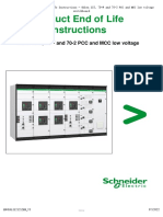 Product End of Life Instructions: Okken 115, 70-F and 70-2 PCC and MCC Low Voltage