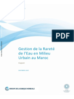 Gestion de La Rarete de Leau en Milieu Urbain Au Maroc