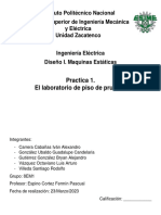 Practica 1. El Laboratorio de Piso de Pruebas