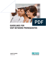 VOIP Network Pre Requisites