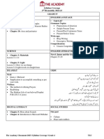 Introduction To Microsoft Publisher: The Academy - Document 2023 - Syllabus Coverage - Grade 4 TLU