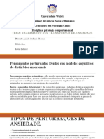 Universidade Wutivi Faculdade de Ciências Socias e Humanas Licenciatura em Psicologia Clínica Disciplina: Psicologia Comportamental